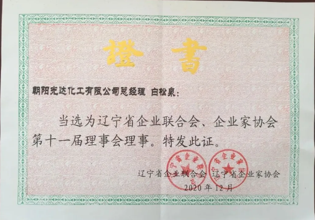 遼寧省企業(yè)聯(lián)合會(huì)、企業(yè)家協(xié)會(huì)第十一屆理事會(huì)理事
